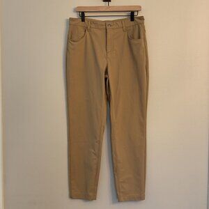 Fabletics Men's Straight Leg Stretch Pants Dark Twill